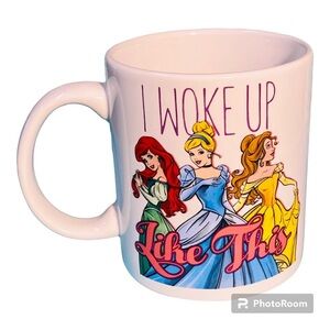NWT Disney Princess Belle Cinderella Ariel mug cup gift